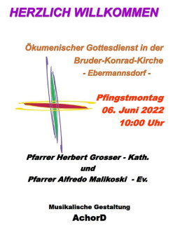 Ökumenischer Gottesdienst in der Bruder-Konrad-Kirche